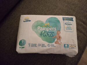 Pampers. Protezione Pura nr 1, 1t/m5 KG